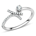 QUEVN Polished Steel Ring